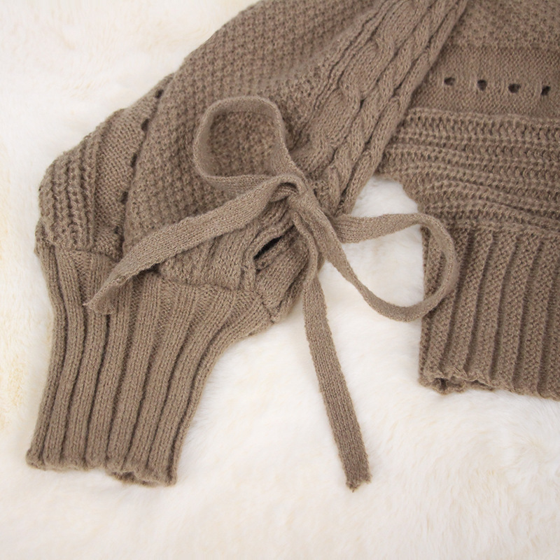 Spring and autumn knitted tops winter spring cardigan