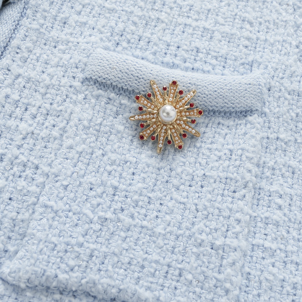 Refinement chanelstyle diamond T-back autumn dress