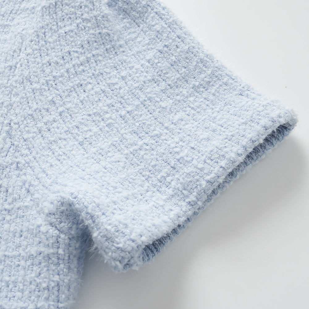 Refinement chanelstyle diamond T-back autumn dress