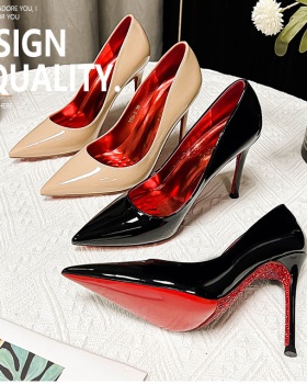 All-match temperament pointed stilettos for women