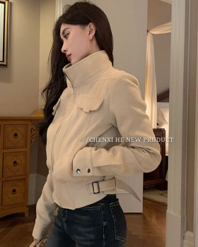 Locomotive jacket autumn and winter tops for women