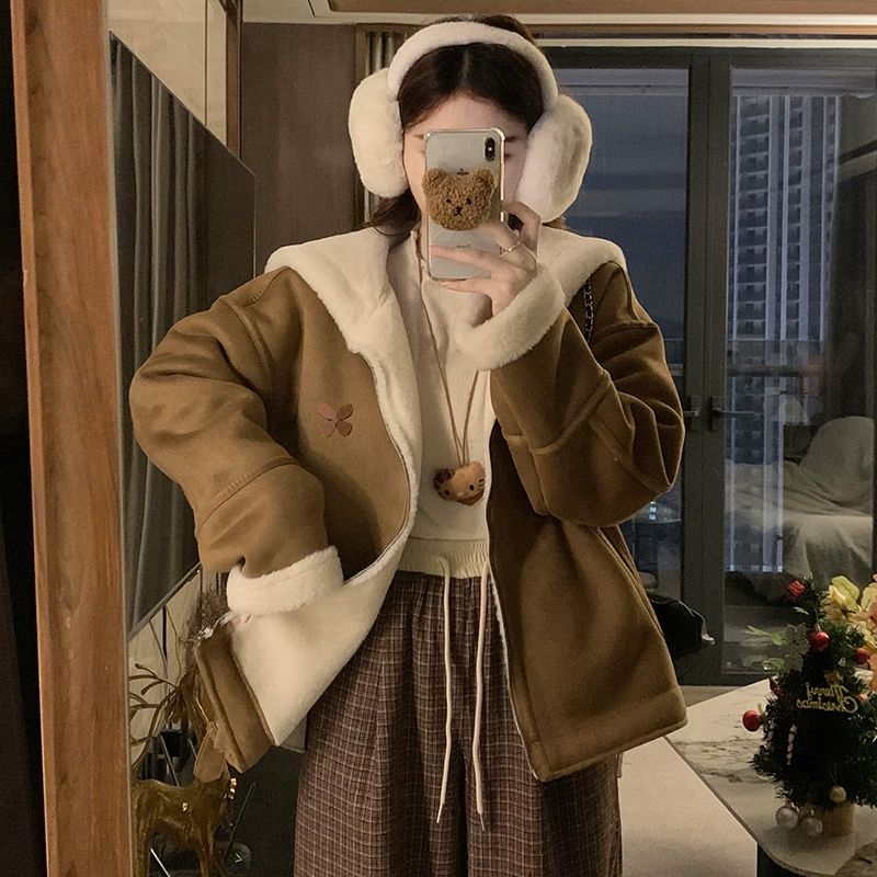 Autumn and winter cotton coat thick coat for women