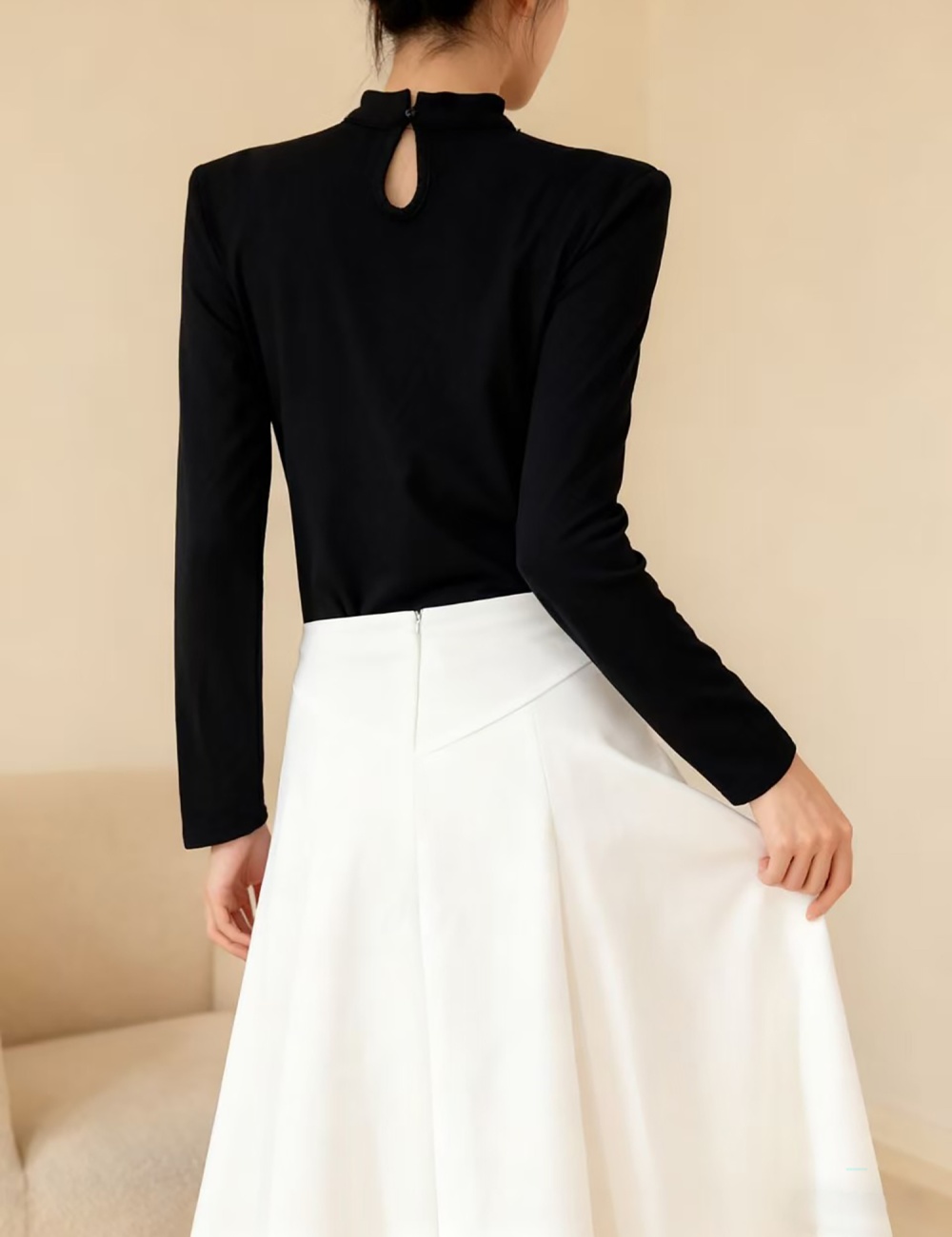 Long sleeve small shirt thick tops for women