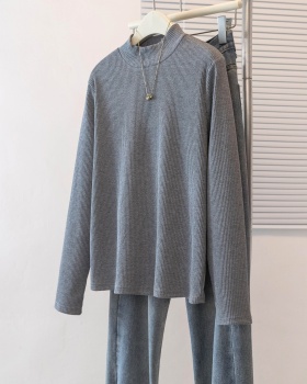 All-match autumn bottoming shirt pure tops for women