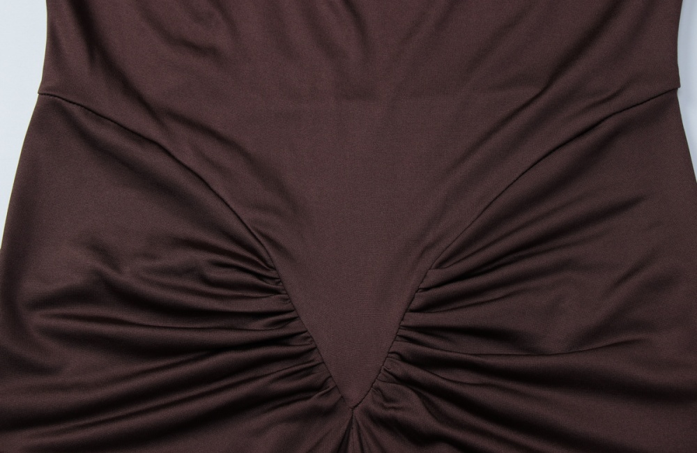 Pure France style autumn and winter temperament dress