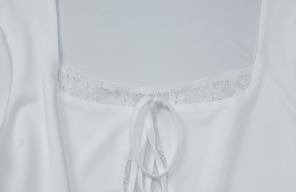 Splice all-match bottoming shirt enticement T-shirt