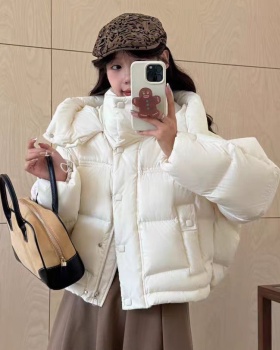 Down cozy thermal coat winter all-match tops for women