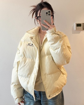 Short slim cotton coat retro all-match coat for women