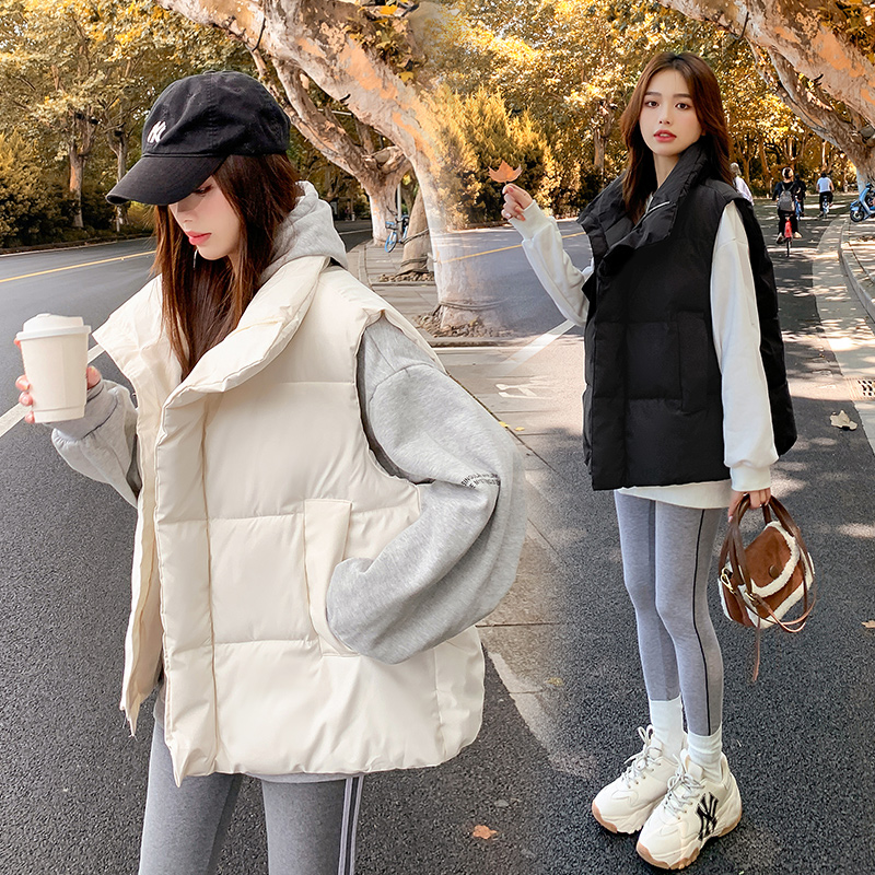 Korean style waistcoat niche coat for women
