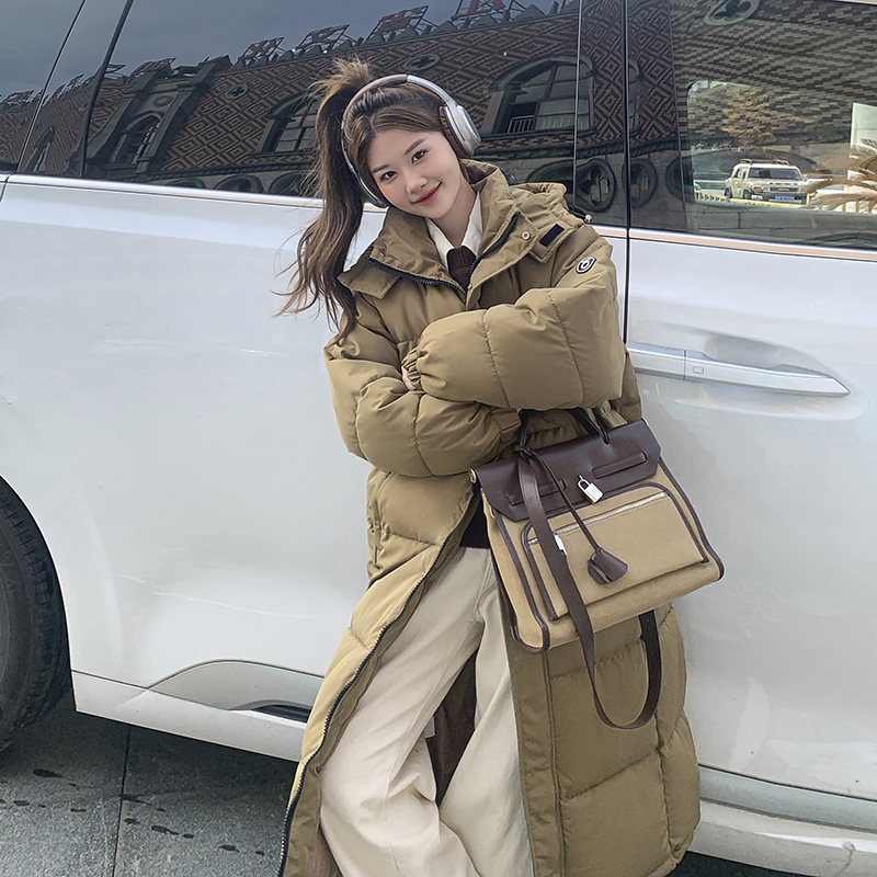 Casual down coat Korean style cotton coat for women