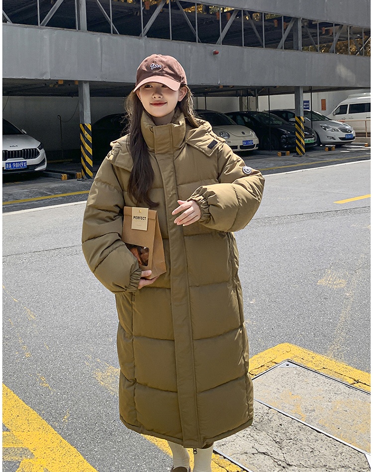 Casual down coat Korean style cotton coat for women