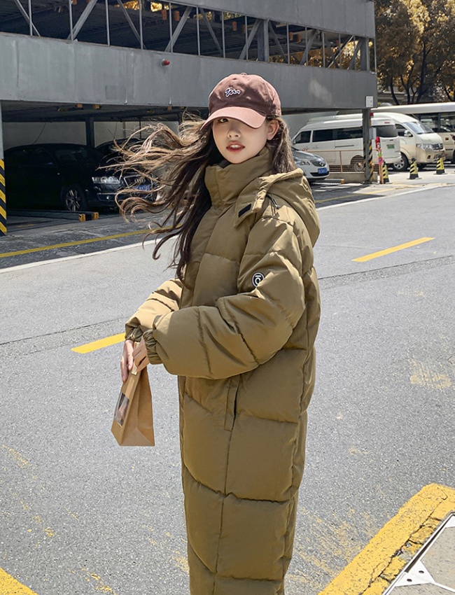 Casual down coat Korean style cotton coat for women
