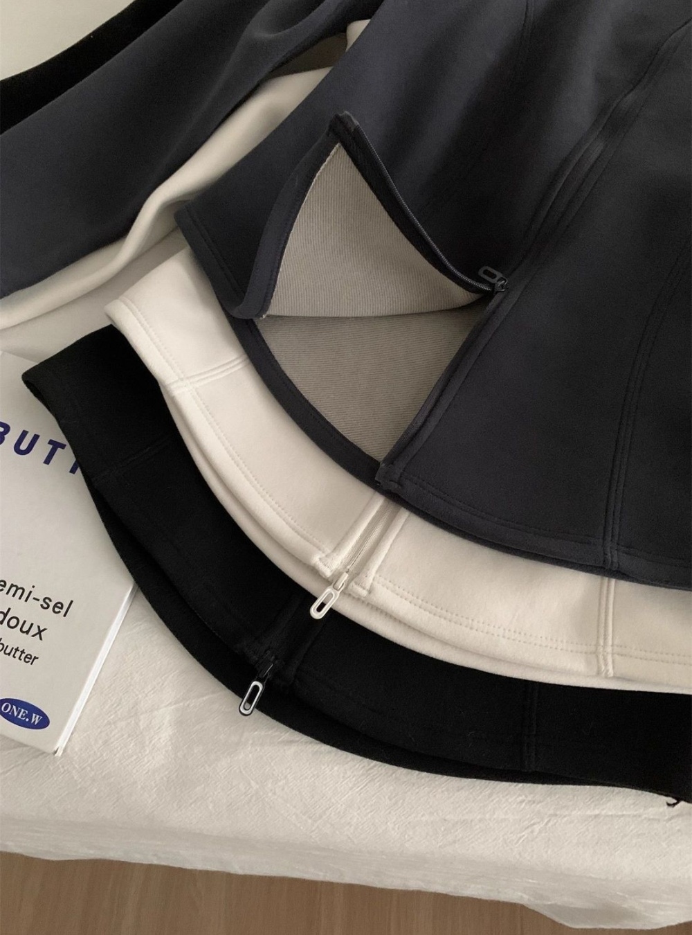 Thermal slim hoodie autumn and winter coat for women