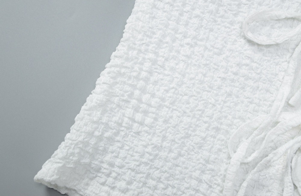 European style halter T-shirt long sleeve frenum cardigan