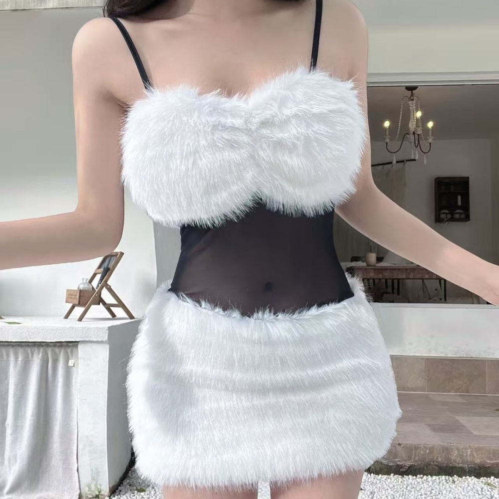 Spicegirl tender T-back gauze niche dress