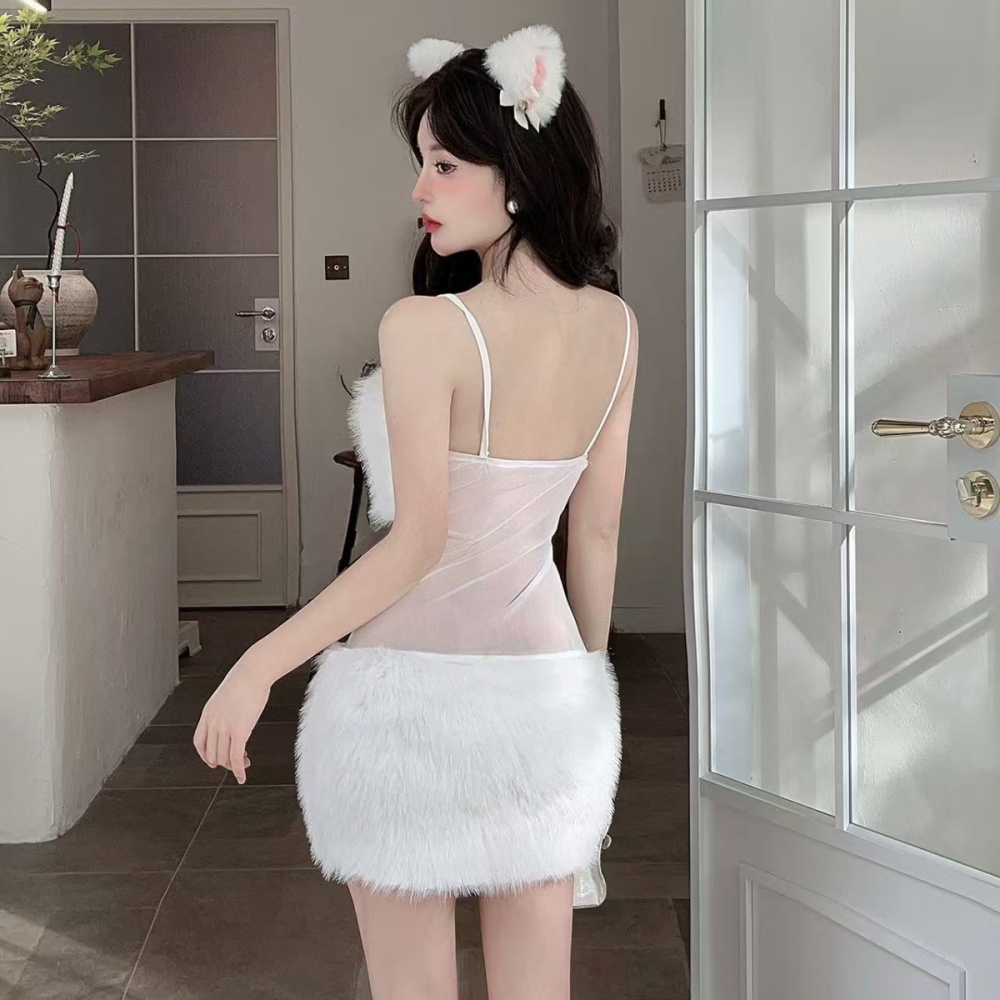 Spicegirl tender T-back gauze niche dress