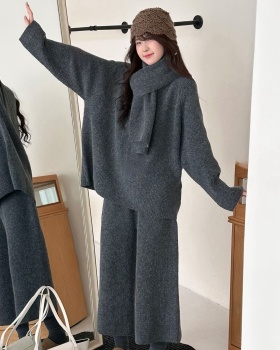 Pit stripe five pants fashion cropped pants 3pcs set