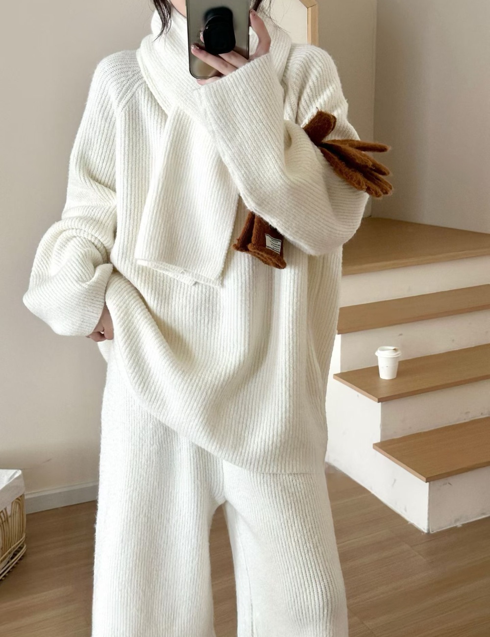 Pit stripe five pants fashion cropped pants 3pcs set