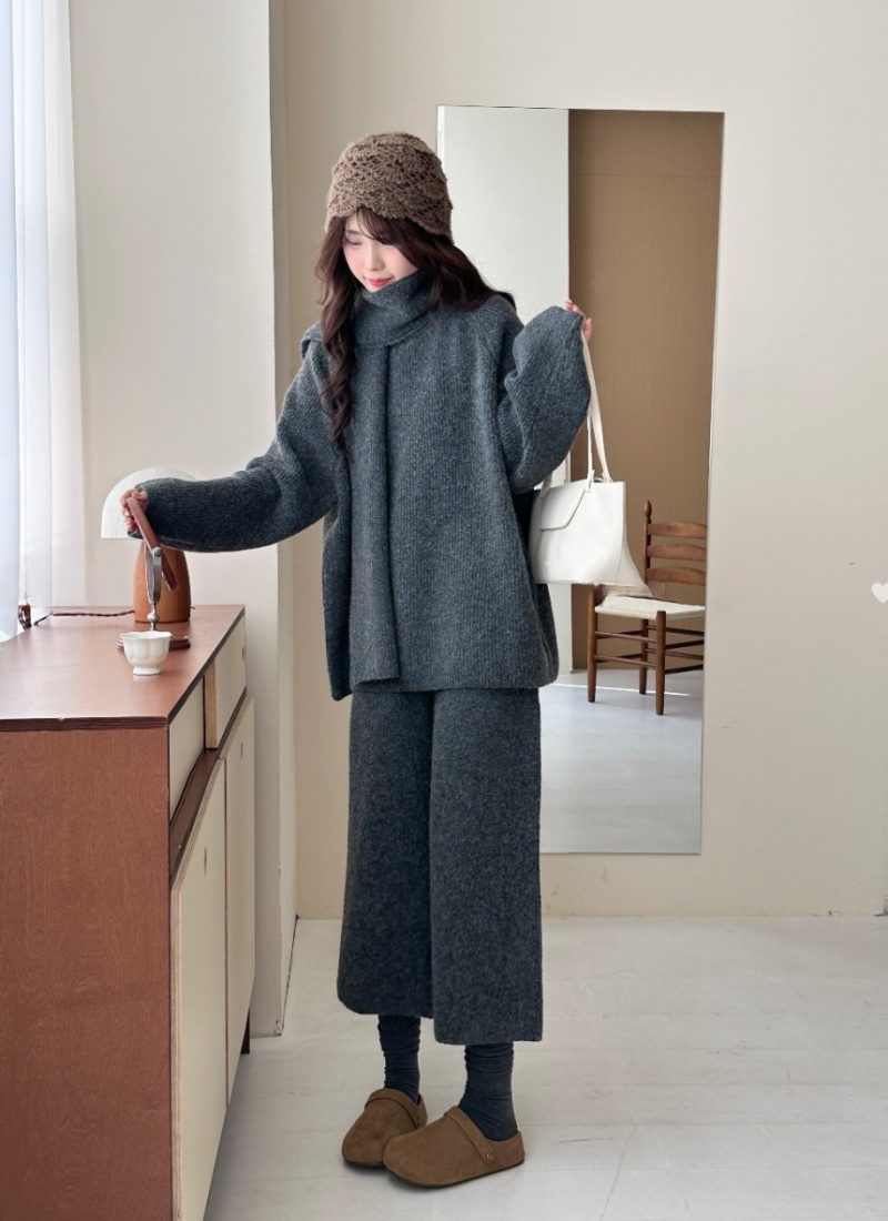 Pit stripe five pants fashion cropped pants 3pcs set