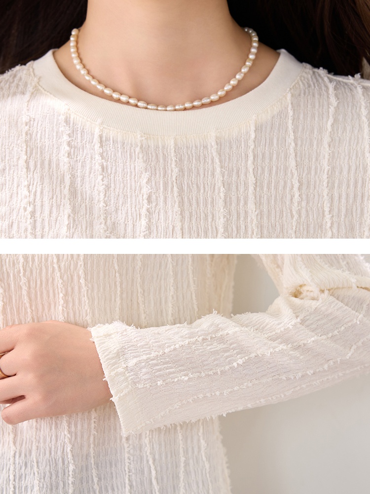 Casual long sleeve tops winter T-shirt for women