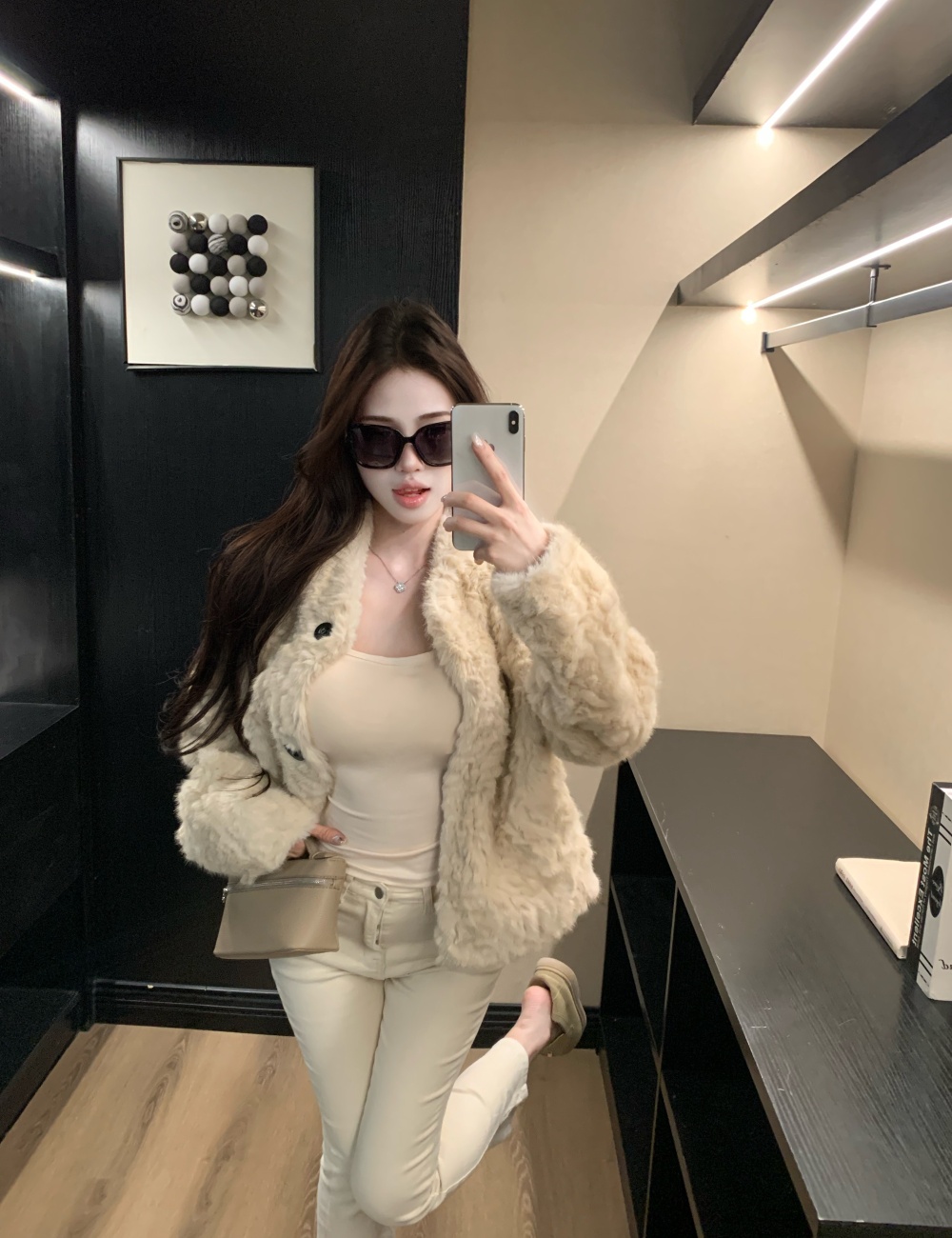 Temperament fur coat loose coat for women
