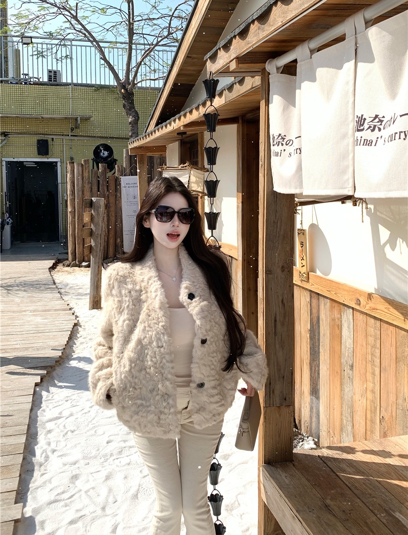 Temperament fur coat loose coat for women