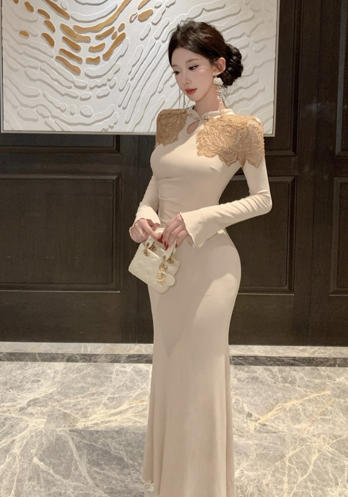 Chinese style dress cheongsam for women