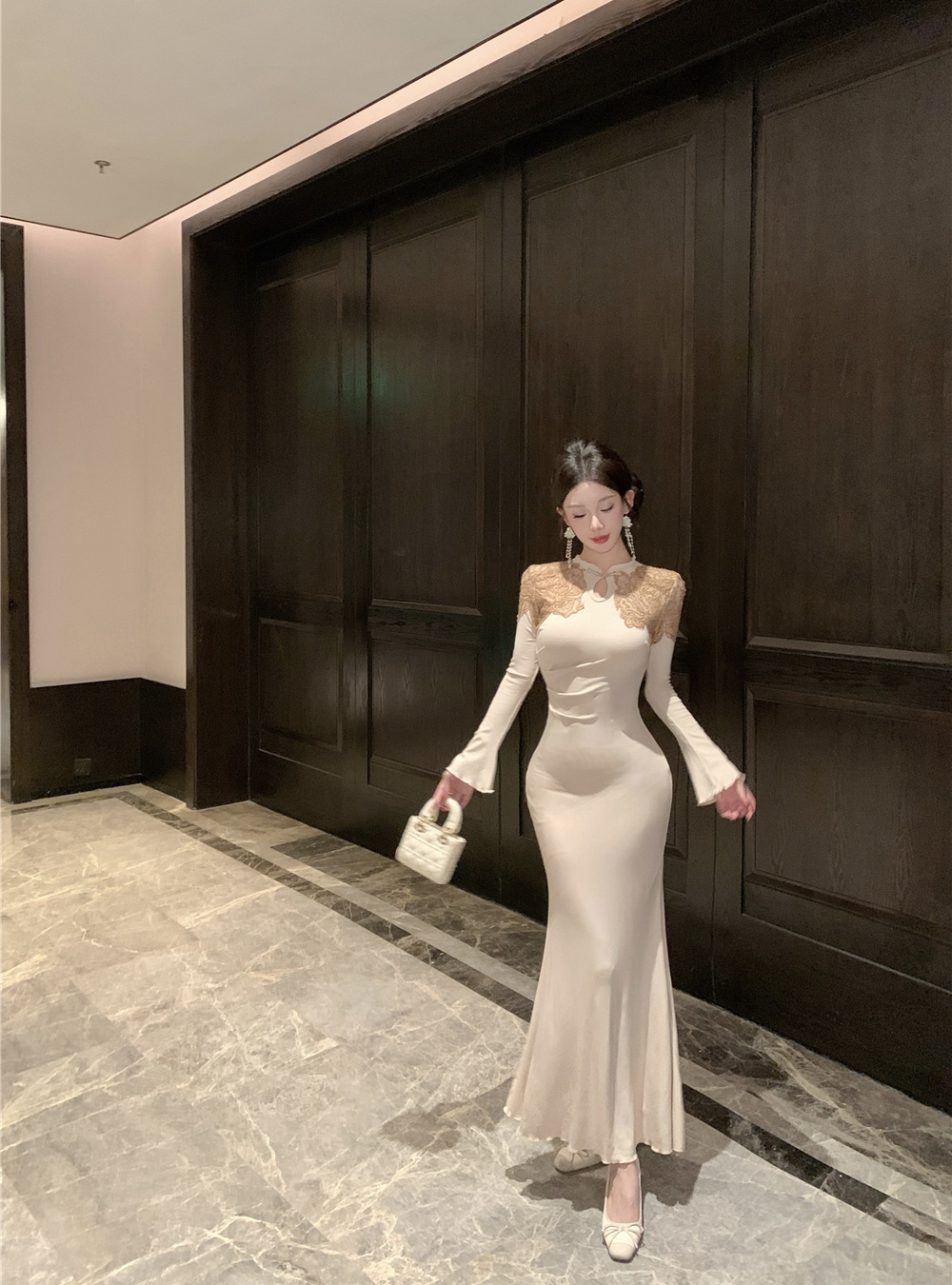 Chinese style dress cheongsam for women