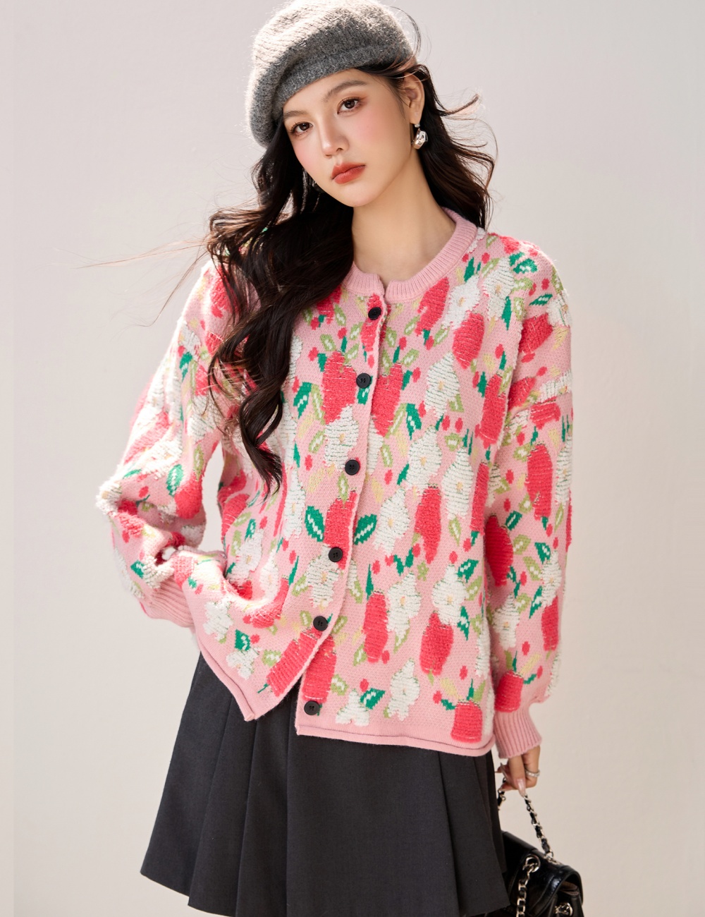 Outside the ride lazy tops autumn cardigan