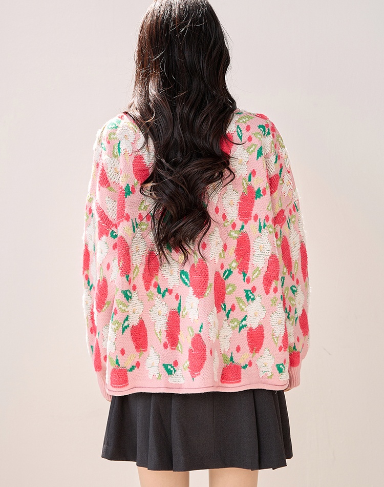 Outside the ride lazy tops autumn cardigan