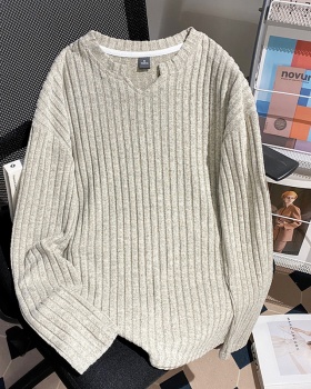 Pure Korean style long sleeve tops large yard fleece T-shirt