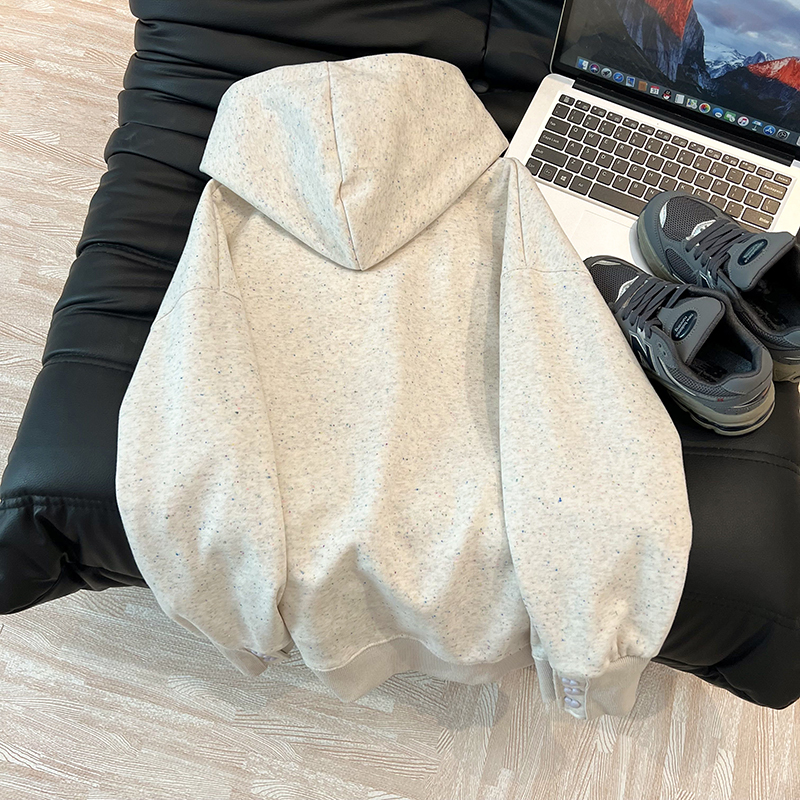 Spring and autumn hooded T-shirt Korean style tops for women