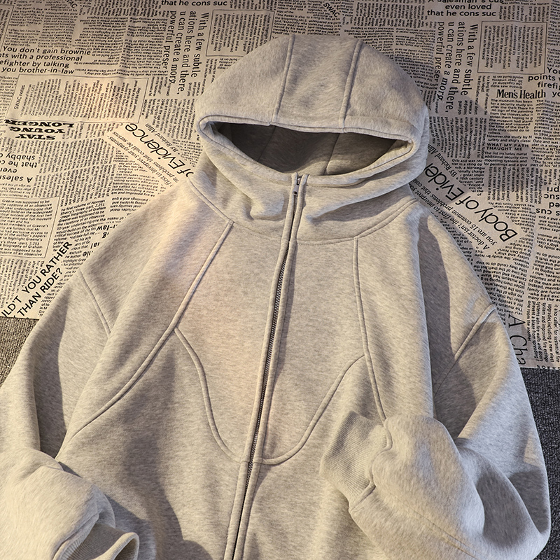 Zip tops autumn and winter hoodie for women