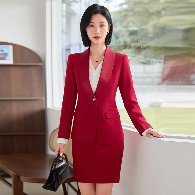 Commuting business suit skirt 2pcs set for women