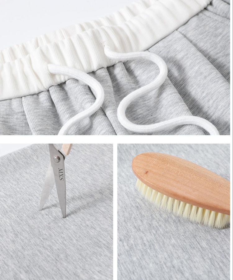 Autumn and winter wide leg pants sweatpants for women