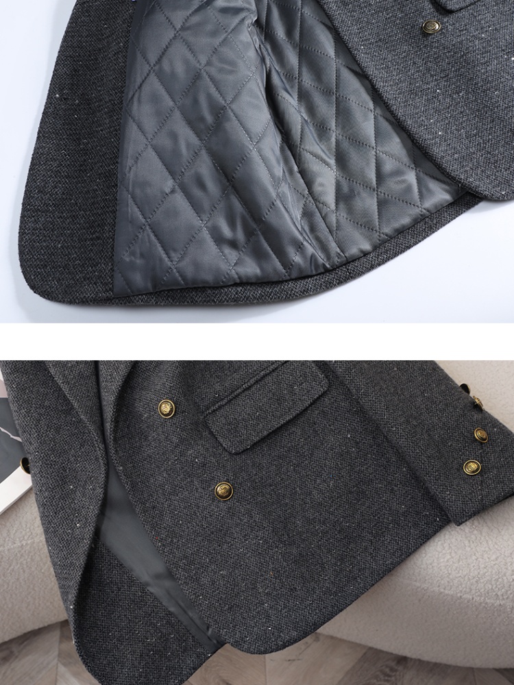 Simple coat thermal business suit for women