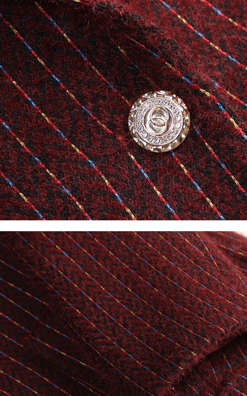 Thick winter coat commuting plus cotton business suit