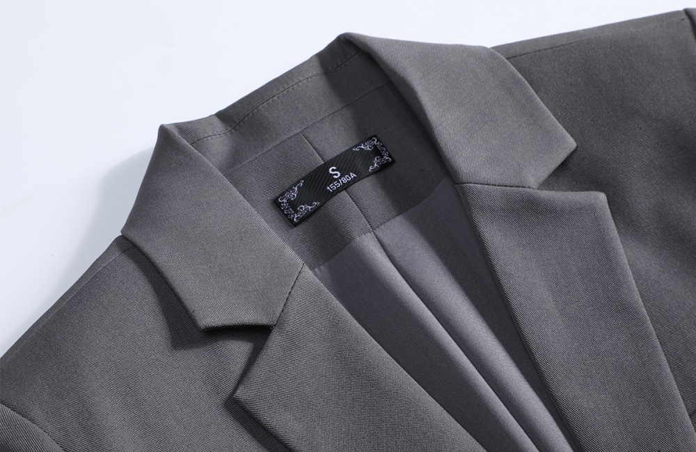 Simple overalls autumn and winter business suit 2pcs set