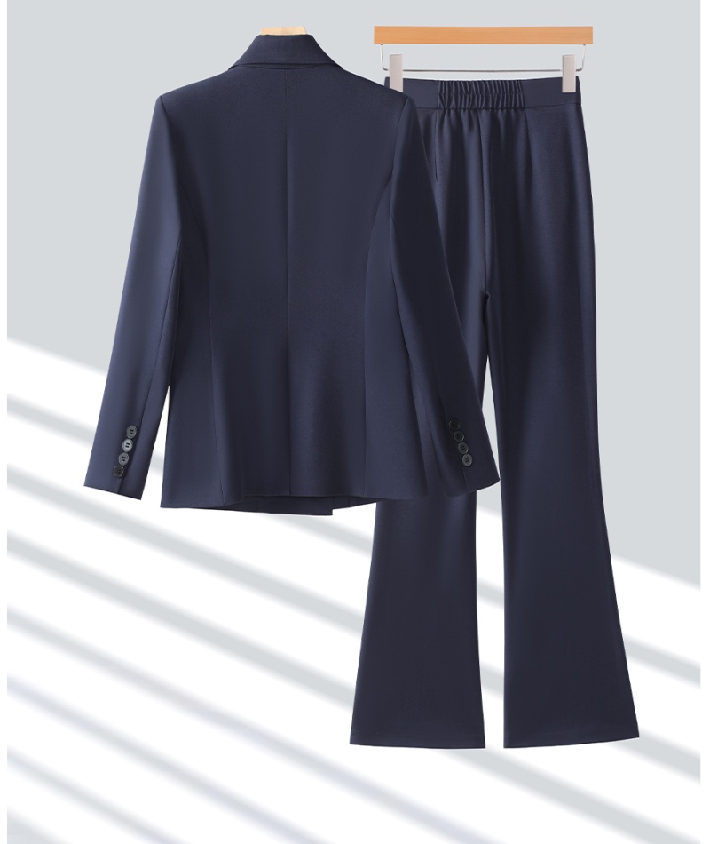 Overalls autumn and winter business suit 2pcs set for women