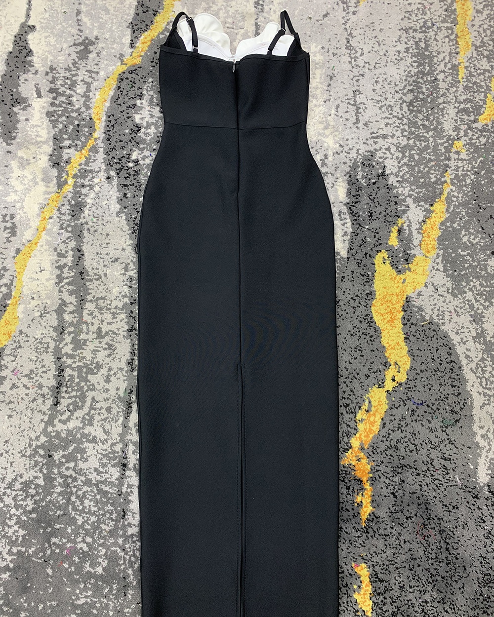 Sling halter flowers dress ladies pure long dress for women