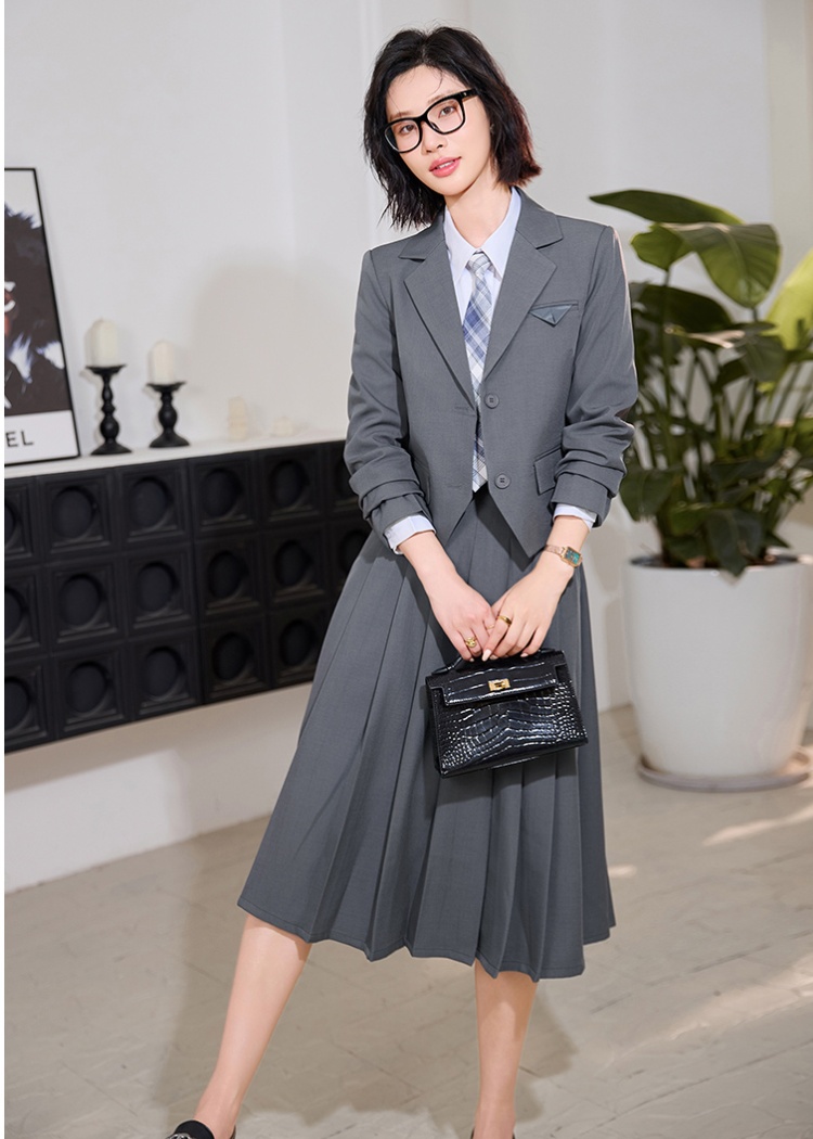 Fashion business suit temperament skirt 2pcs set for women