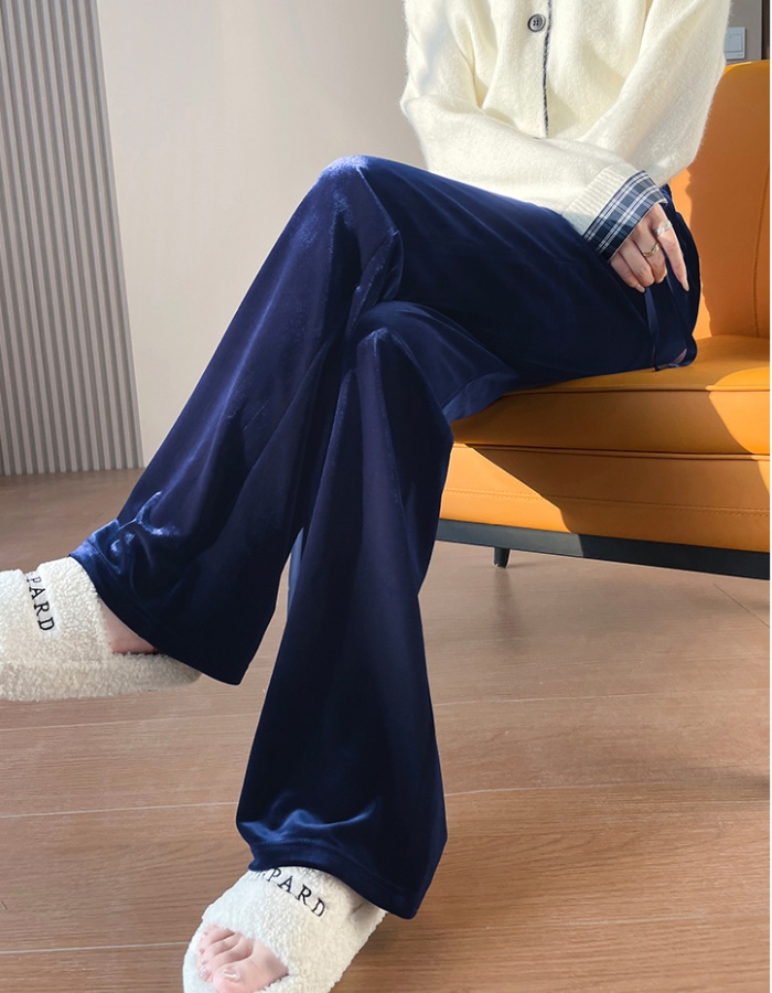Temperament wide leg pants casual pants for women
