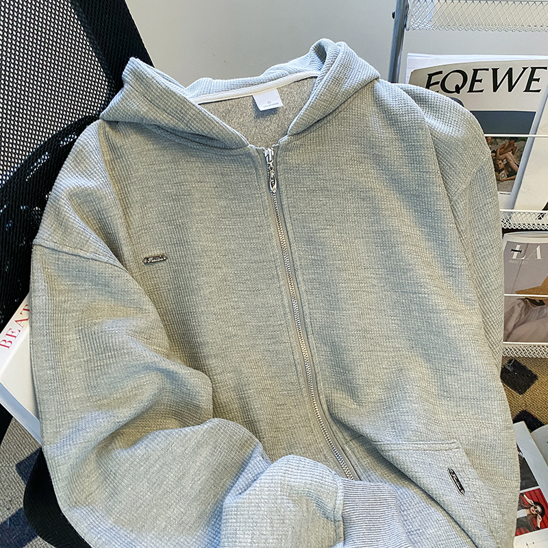 Spring and autumn large yard coat hooded tops for women