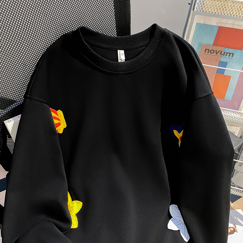 Thermal couples hoodie plus velvet long tops