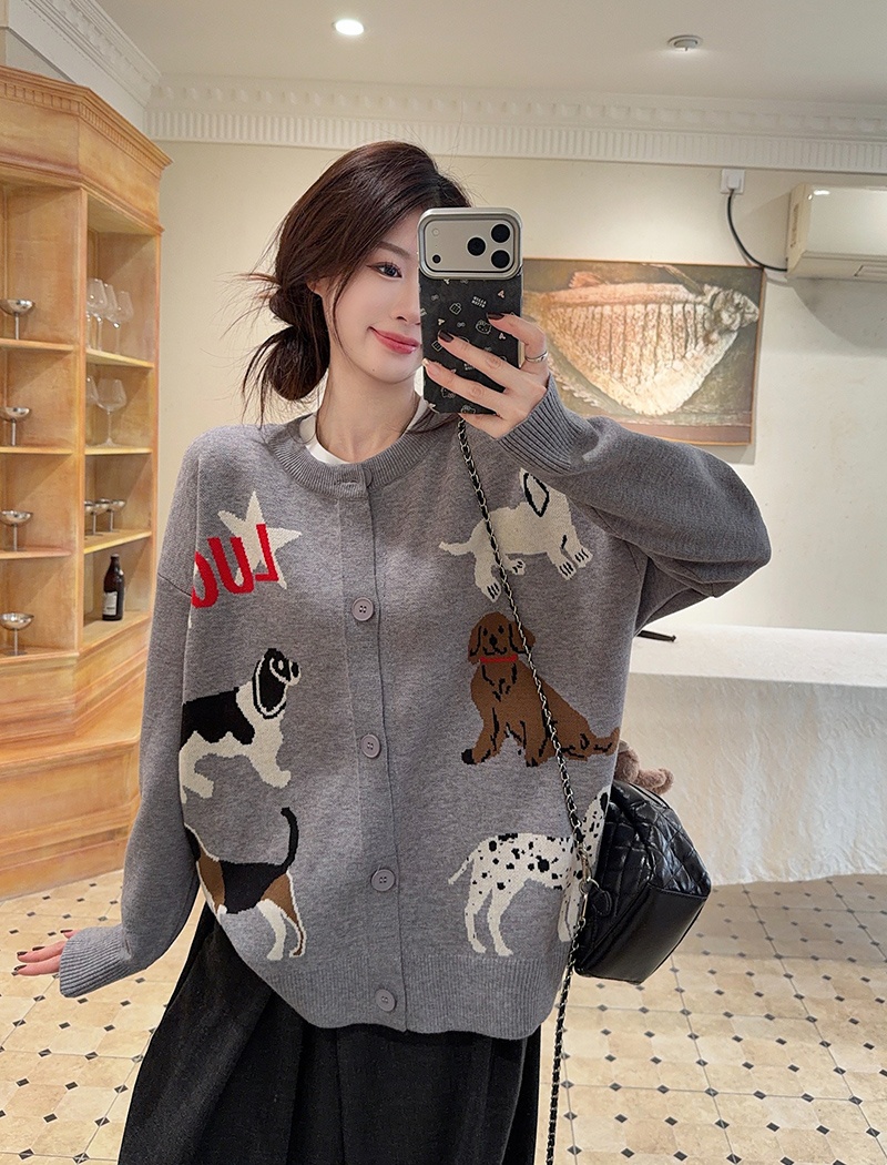 Long sleeve coat autumn and winter sweater for women