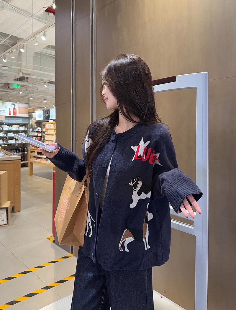 Long sleeve coat autumn and winter sweater for women