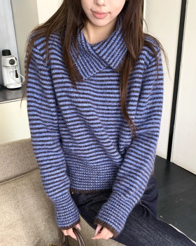 Sequins thermal chanelstyle sweater