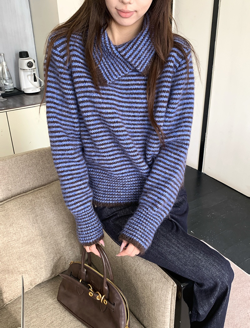 Sequins thermal chanelstyle sweater