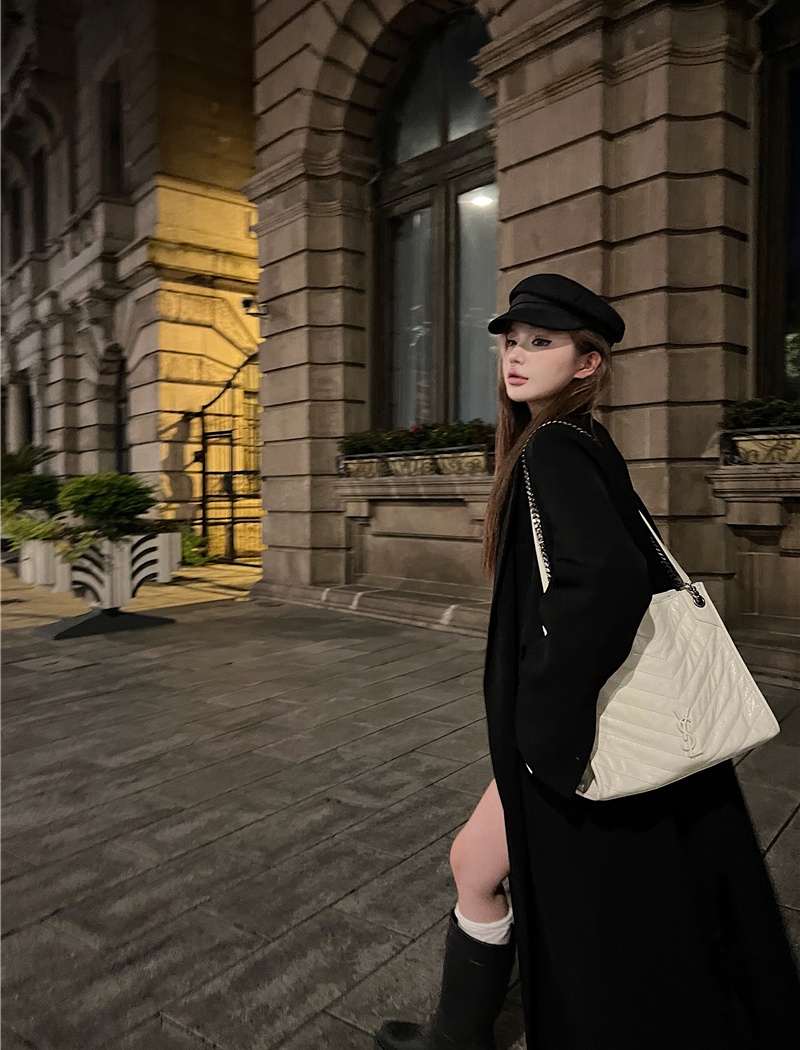 Casual temperament coat loose overcoat for women