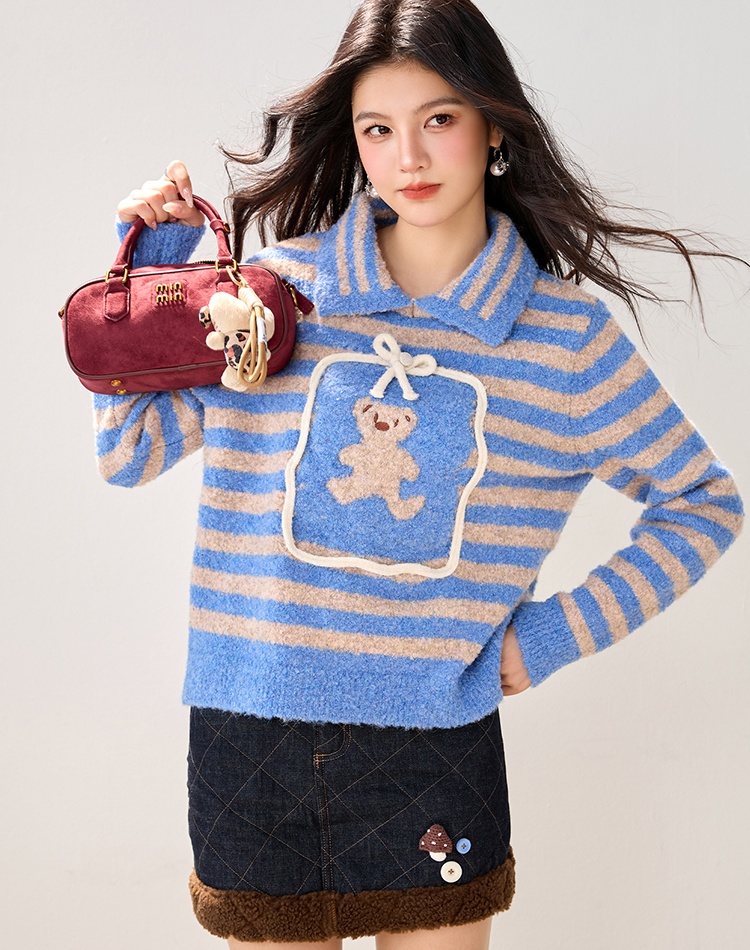Autumn and winter sweater tops for women